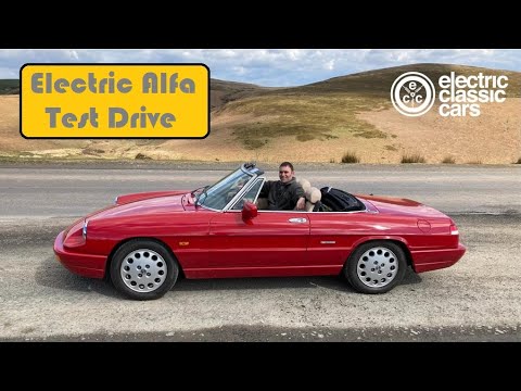 Electric Alfa Romeo Spider test drive