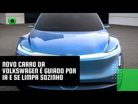 Novo carro da Volkswagen é guiado por IA e se limpa sozinho