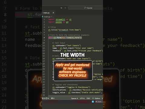 Level up your Python projects with this Streamlit hack.