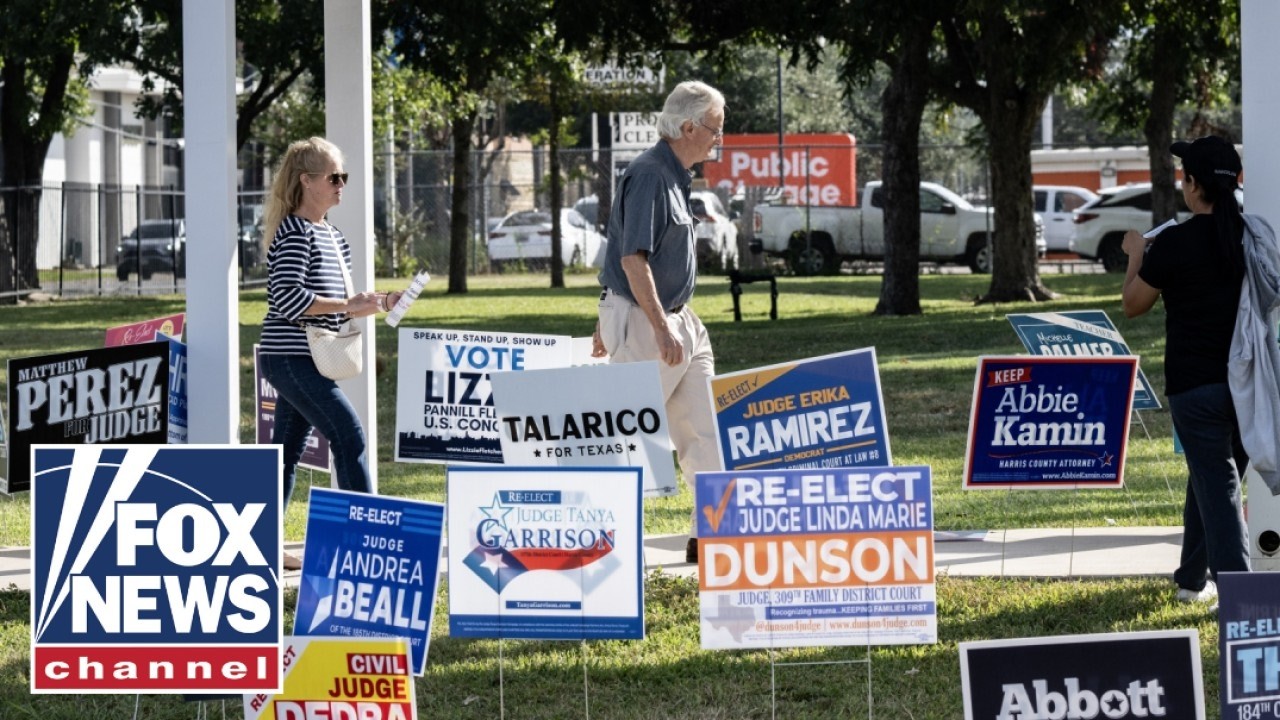 Texas early voting SURGES amid tight Senate, governor races