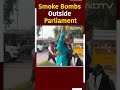 Mega Security Breach in Lok Sabha: Smoke Bombs Outside Parliament