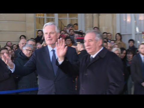 Francois Bayrou, named new French PM, arrives for handover ceremony | AFP