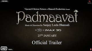 Padmavati 2018 Movie Trailer – Deepika Padukone – Ranveer Singh – Shahid Kapoor