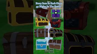 What every chest gives in 99 nights Roblox #roblox #99nights #99nighti