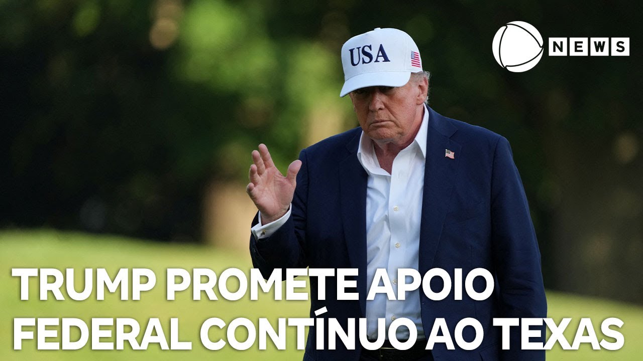 Donald Trump promete apoio federal contínuo ao Texas
