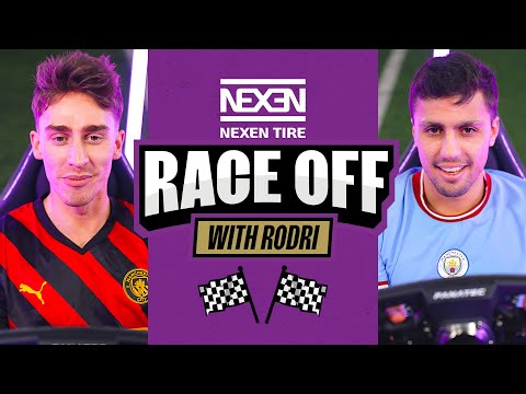 RODRI RACES RALLY CHAMPION! | Can Man City star speed around a track?!