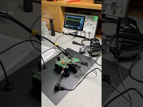 Click to view video Probe time on a smarthome speaker and display