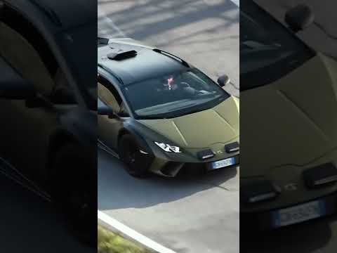Glorious V10 sound from the Lamborghini Huracan Sterrato