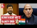 CM Revanth Reddy Meets Defence Minister Rajnath Singh at His Residence