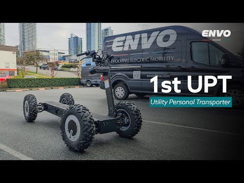 A Milestone in Sustainable Mobility: ENVO's UPT Arrives in California! Proudly Canadian