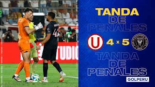 Tanda de penales: Universitario 4-5 Inter Miami