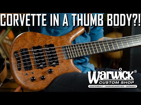 A CORVETTE IN A THUMB BODY?! Warwick Custom Shop Demo w. Matthew Gill