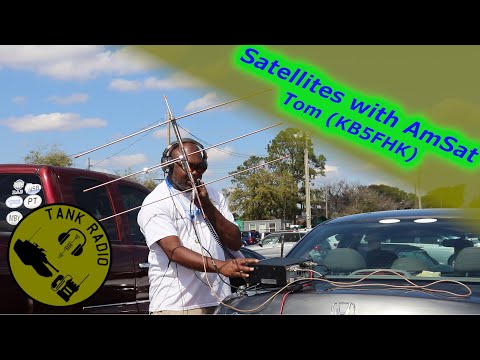 AmSat Interview and Demonstration with Tom (KB5FHK)