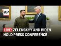 LIVE: Zelenskyy holds a press conference with Biden after pressing Congress for more Ukraine aid