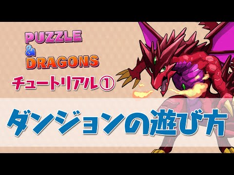 【パズドラチュートリアル①】ダンジョンの遊び方