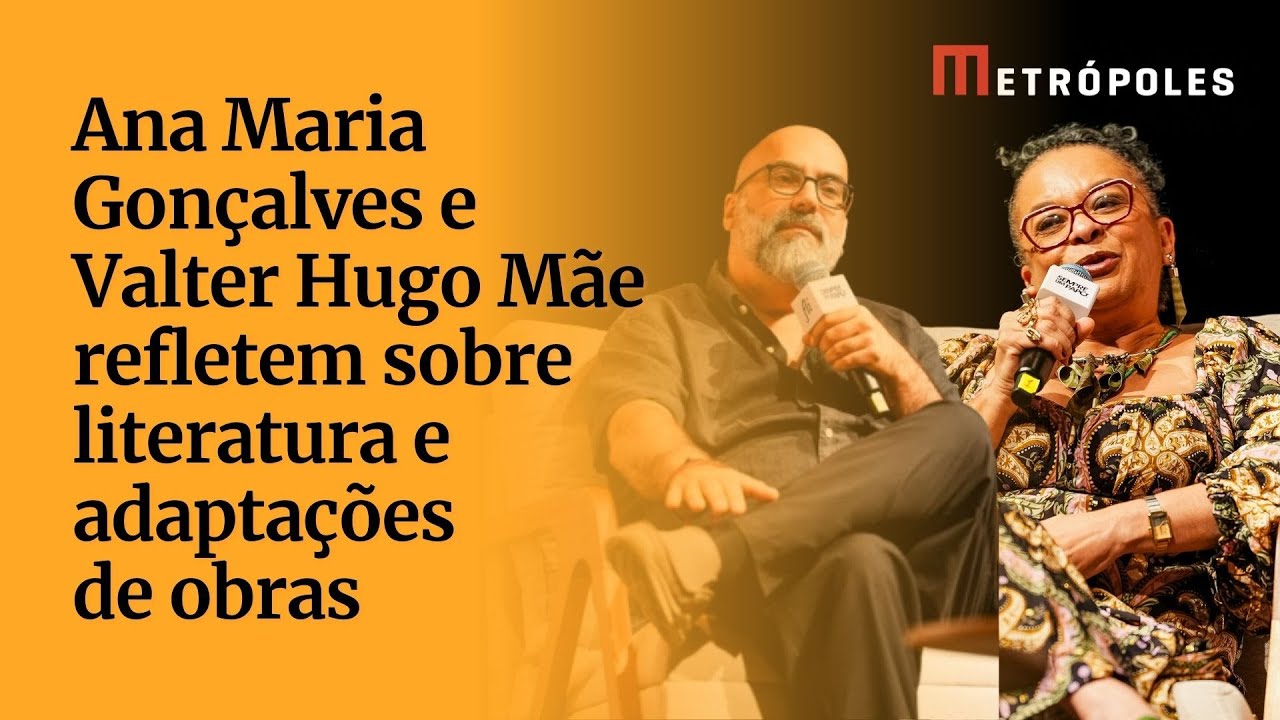 Entrevista Ana Maria Gonçalves e Valter Hugo Mãe