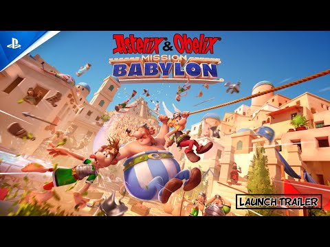 Asterix & Obelix - Mission Babylon - Launch Trailer | PS5 Games