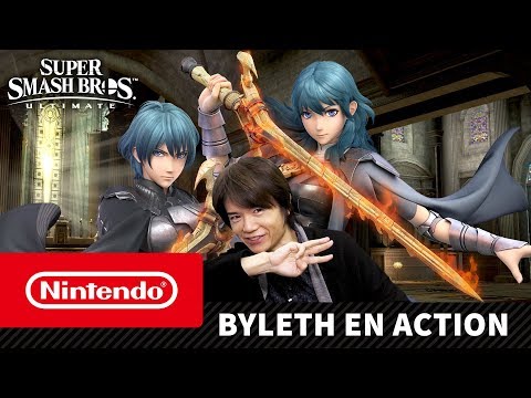 Super Smash Bros. Ultimate - Byleth en action (Nintendo Switch)