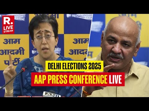 Delhi Elections 2025 LIVE: Delhi CM Atishi and Manish Sisodia Address Press Conference | BJP | AAP