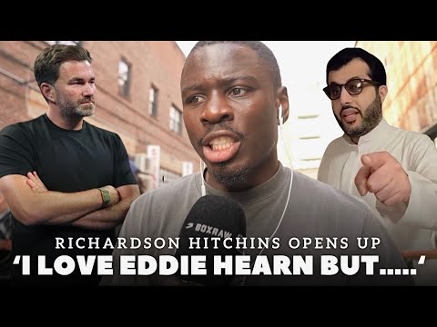 “I SPOKE TO EDDIE HEARN BEHIND CLOSED DOORS” Richardson Hitchins EXPLAINS “FREE AGENT” 🗣️ | TURKI