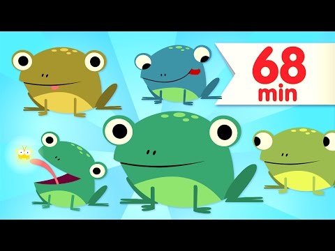 Five Little Speckled Frogs | + More Kids Songs | Super Simple Songs