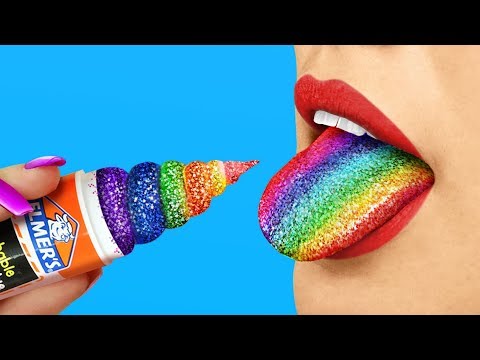 8가지 DIY 유니콘 학용품 / 유니콘 문구 완구