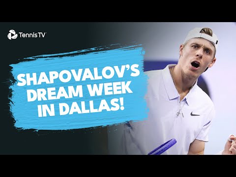 Denis Shapovalov Defeats 3 Top-10 Players In One Week To Win Dallas Title! 🏆