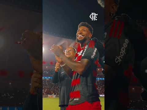 SAÚL E EMERSON ROYAL CONHECENDO A NAÇÃO! ❤🖤 #flamengo