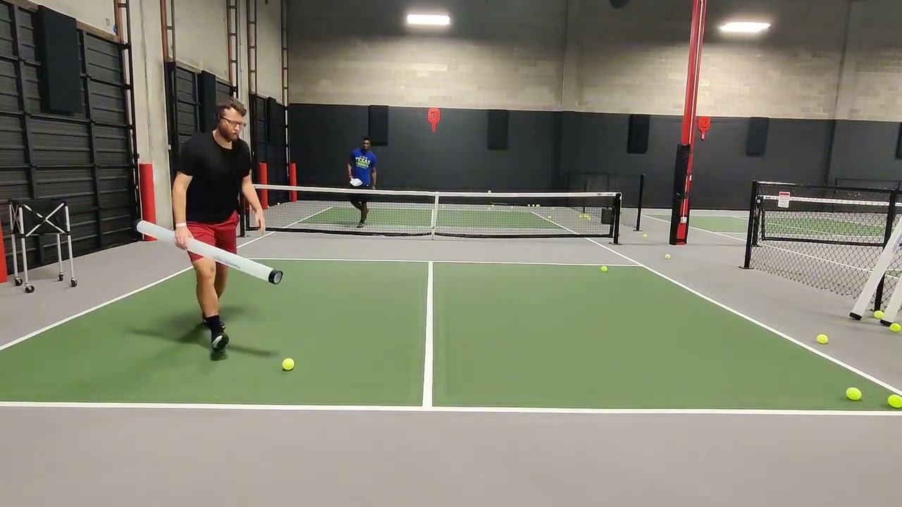 Pickleball Learn Killer Forehand Volleys Against Kitchen Attacks