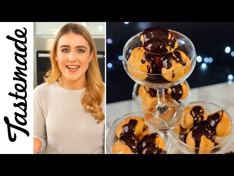 Sophisticated New Years Eve Profiteroles Tower l The Tastemakers-Kate Murdoch