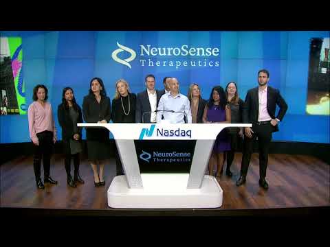 NeuroSense Therapeutics Provides CEO's Q3 Update and Nasdaq Opening Bell Ceremony Remarks Video USA