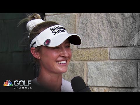 Nelly Korda on KPMG Women's PGA Championship wind: 'It's so brutal' | Golf Channel