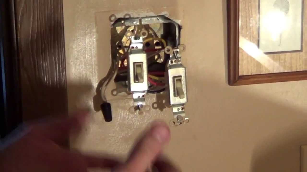 How to Wire a Double Switch - Light Switch Wiring ...