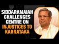 CM Siddaramaiah Hits Out At Centre| Injustice By Centre In Devolution Of Taxes| News9