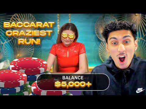 I WENT ALL IN… AND THIS HAPPENED! ($0 to $5K Baccarat)