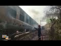 Taj Express Fire | Fire broke out in two coaches of Taj Express between Tughlakabad - Okhla #fire