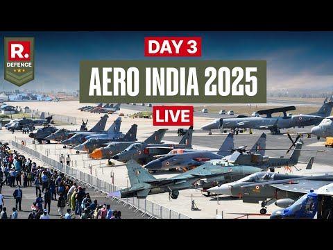 Aero India Day 3 LIVE: Watch Stunning Flying Display At Yelahanka Air Force Station | Republic TV