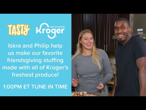 KROGER PRESENTS Holiday Cooking with Iskra & Philip