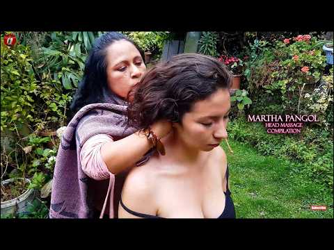 MARTHA PANGOL 🩷 HAIR MASSAGE AND STRAIGHTENING COMPILATION