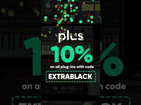 Black Week: up to 76% off + an extra 10% off with code #shorts #plugins #musicproduction