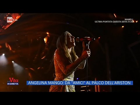 Angelina Mango: Da "Amici al palco dell'Ariston" - La vita in diretta 13/02/2024