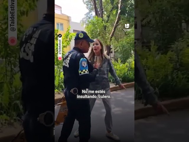 “Lady Racista”: una mujer se vuelve viral tras ataques racistas a un policía en Ciudad de México