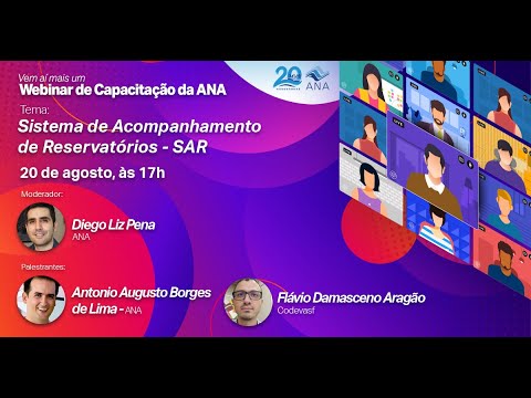 WEBINARS ANA - Sistema de Acompanhamento de Reservatórios SAR