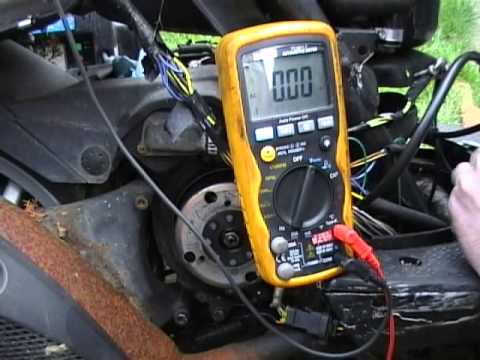 How to Test Stator Ignition CDi, Piaggio 50cc Scooter ... peugeot vivacity 3 wiring diagram 