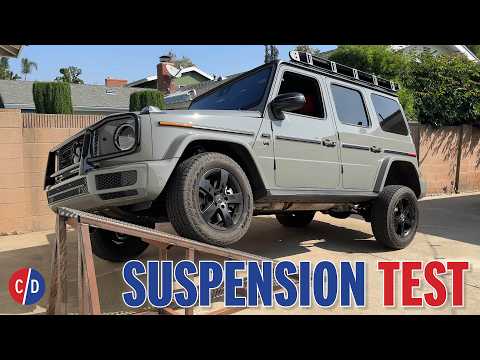 Does The Mercedes-Benz G550 Professional Have What It Takes To Perform Off-Road" C/D Suspension Test
