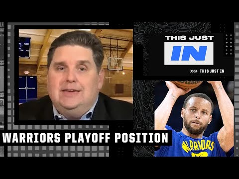 Brian Windhorst: The Warriors don't NEED the 2 seed, but they should WANT it | This Just In video clip