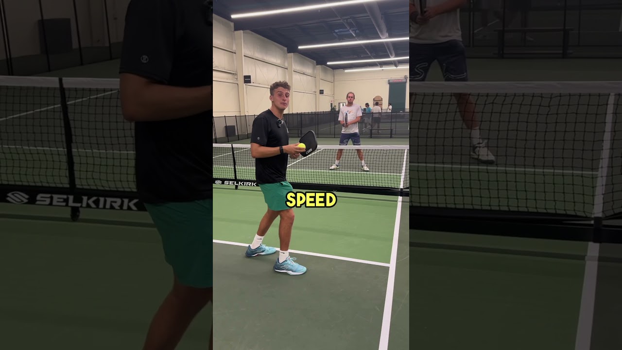 Struggling with being attacked? #pickleball #pickleballtips #shorts
