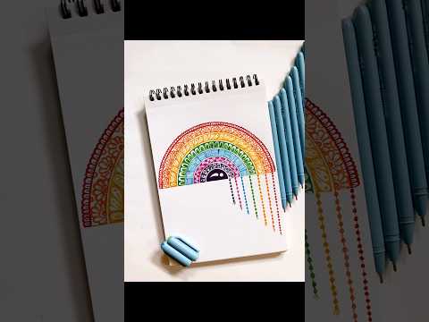 Mandala colour Art #shorts #mandalaart #viral