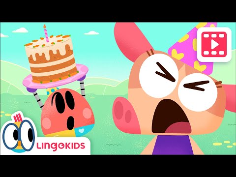 Eat Your CARROTS 🥕 Baby Bot Backyard Tales Cartoons for Kids Lingokids