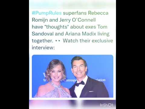 PumpRules superfans Rebecca Romijn and Jerry O’Connell have *thoughts* about exes Tom Sandoval